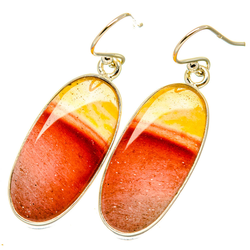 Mookaite Earrings handcrafted by Ana Silver Co - EARR418501