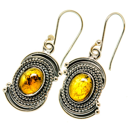 Citrine Earrings handcrafted by Ana Silver Co - EARR418513