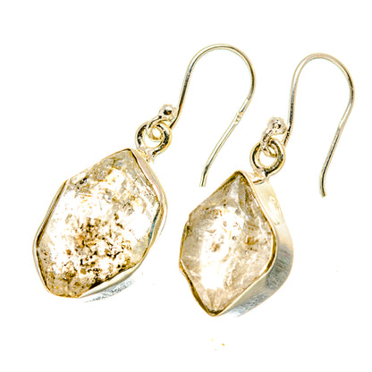 Herkimer Diamond Earrings handcrafted by Ana Silver Co - EARR418525