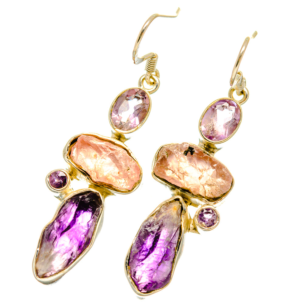 Amethyst Earrings handcrafted by Ana Silver Co - EARR418529