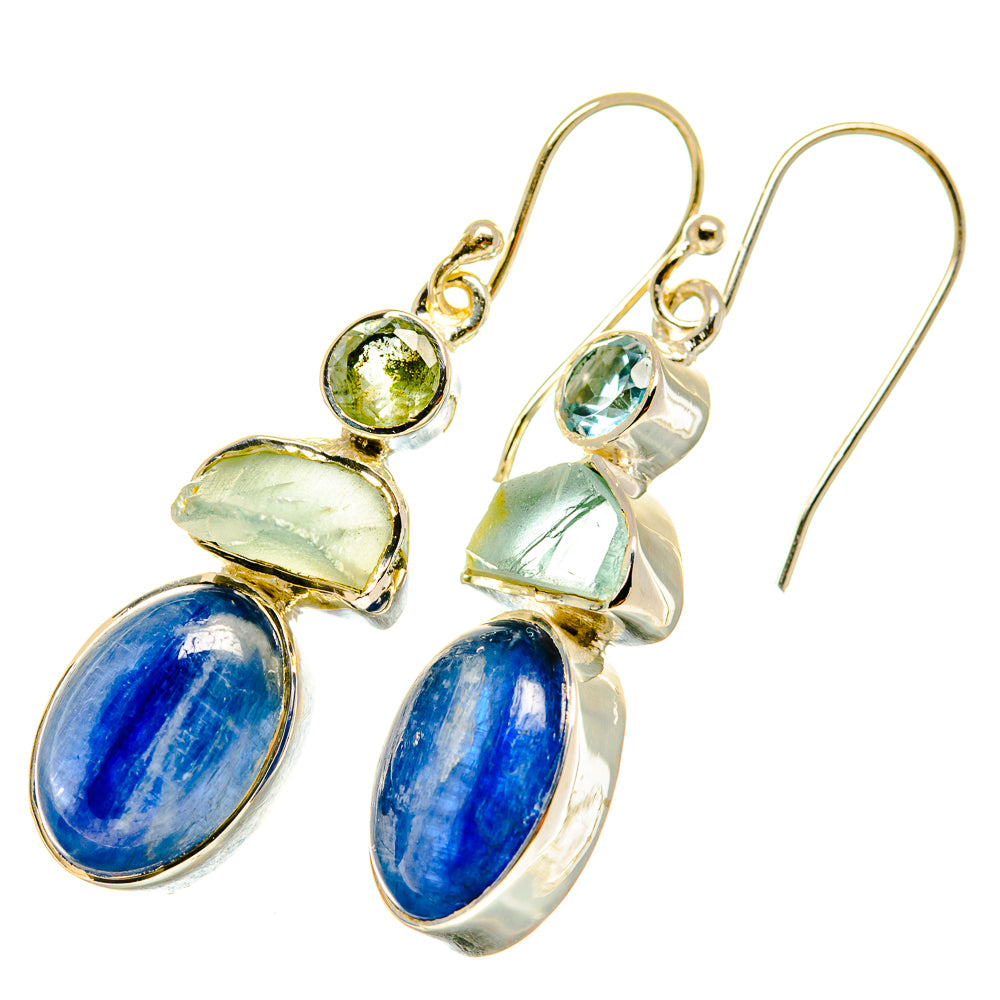 Kyanite Earrings handcrafted by Ana Silver Co - EARR418560