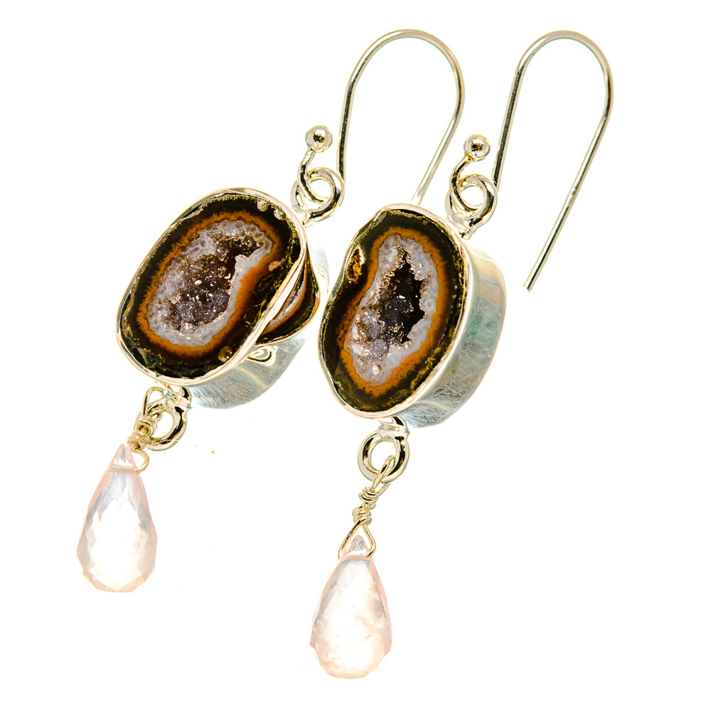 Occo Geode Earrings handcrafted by Ana Silver Co - EARR418561