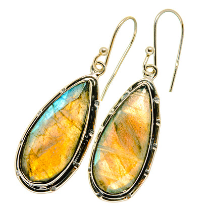 Labradorite Earrings handcrafted by Ana Silver Co - EARR418564