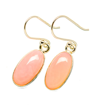 Pink Opal Earrings handcrafted by Ana Silver Co - EARR418570