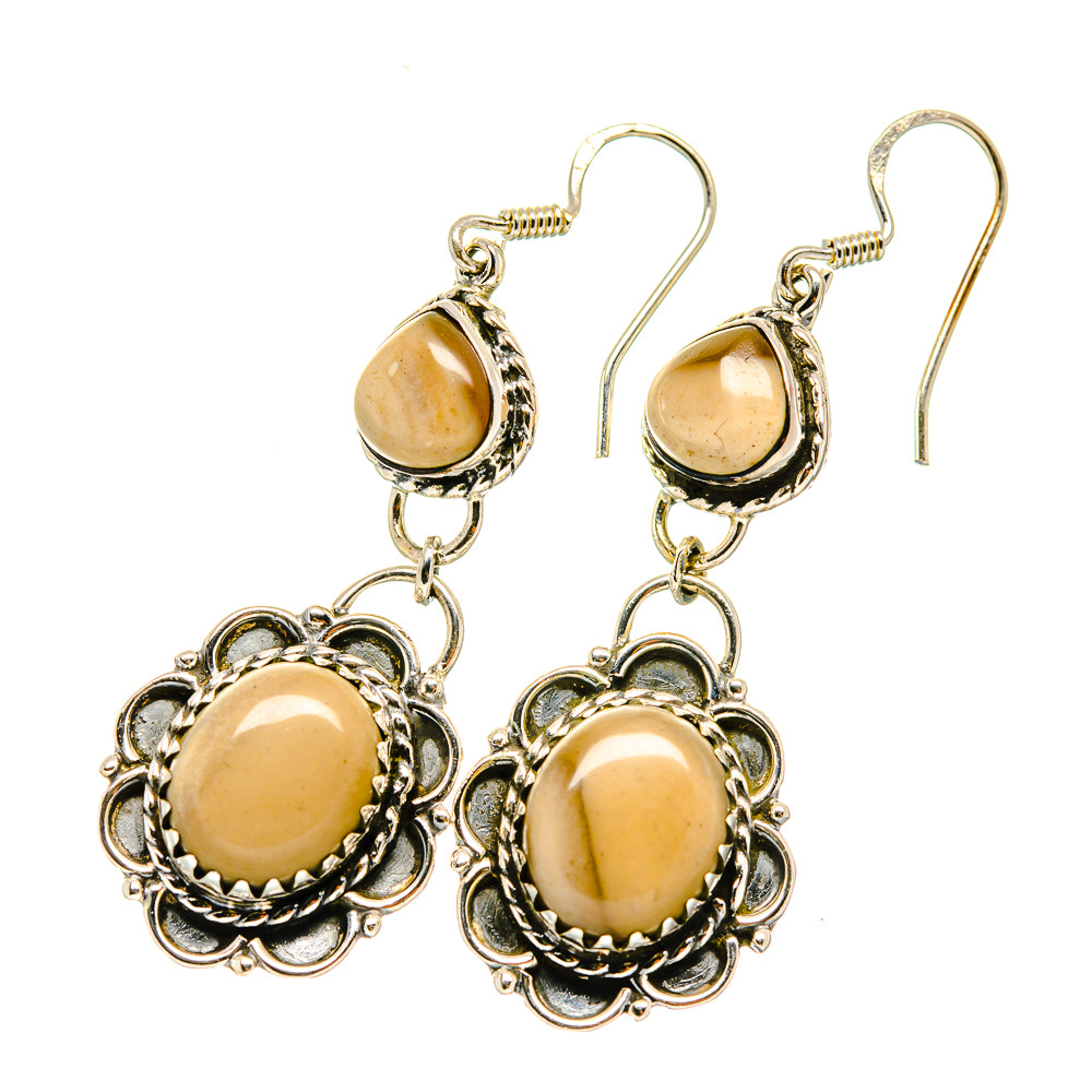 Imperial Jasper Earrings handcrafted by Ana Silver Co - EARR418587