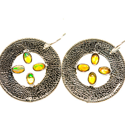 Ethiopian Opal Earrings handcrafted by Ana Silver Co - EARR418597