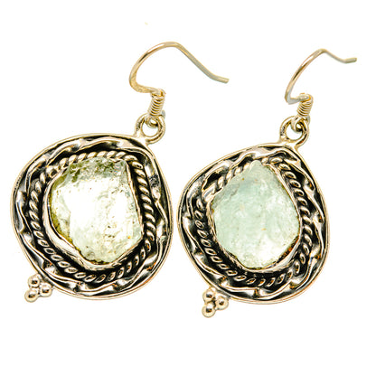 Aquamarine Earrings handcrafted by Ana Silver Co - EARR418608
