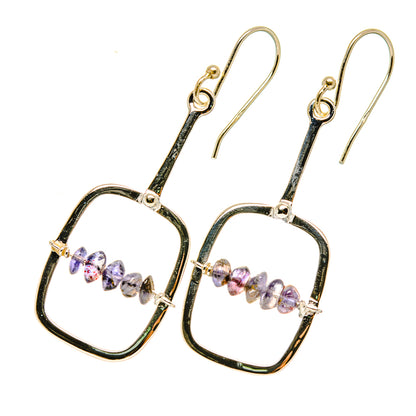 Tanzanite Earrings handcrafted by Ana Silver Co - EARR418610