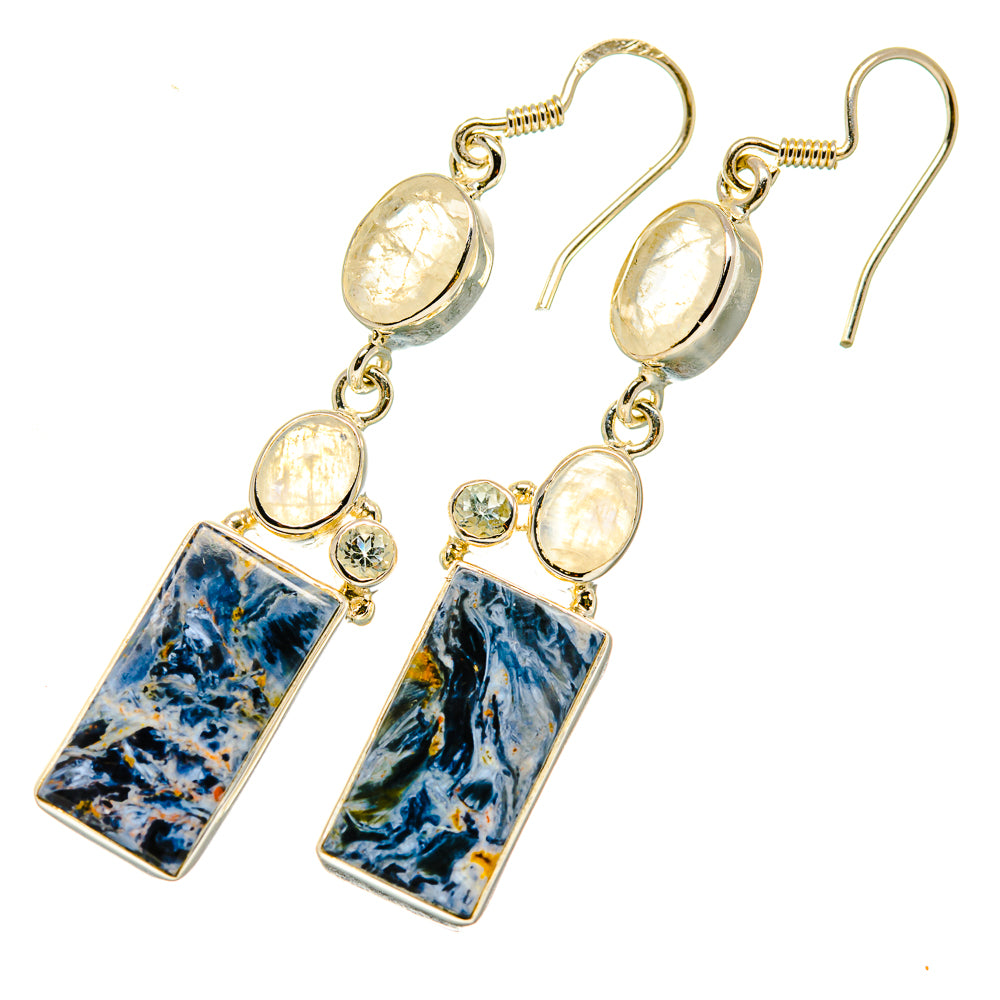 Pietersite Earrings handcrafted by Ana Silver Co - EARR418627