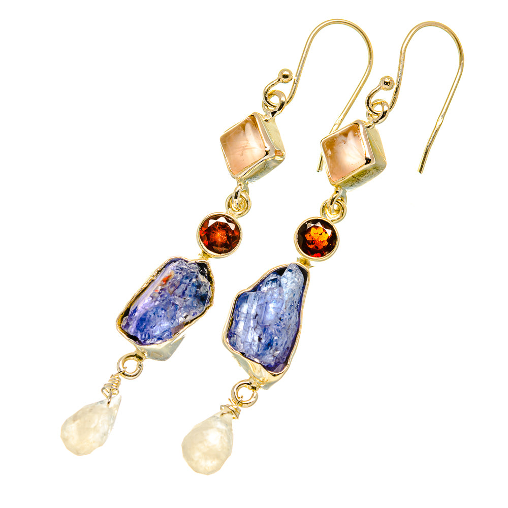 Tanzanite Earrings handcrafted by Ana Silver Co - EARR418632