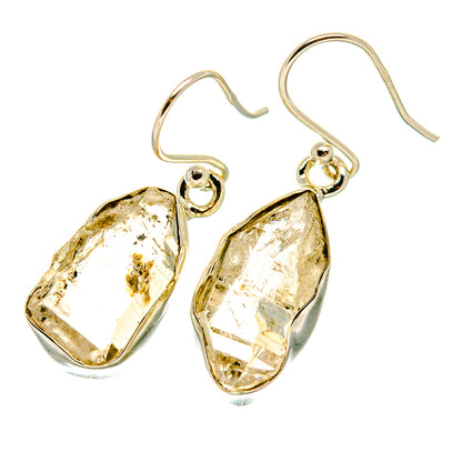 Herkimer Diamond Earrings handcrafted by Ana Silver Co - EARR418653