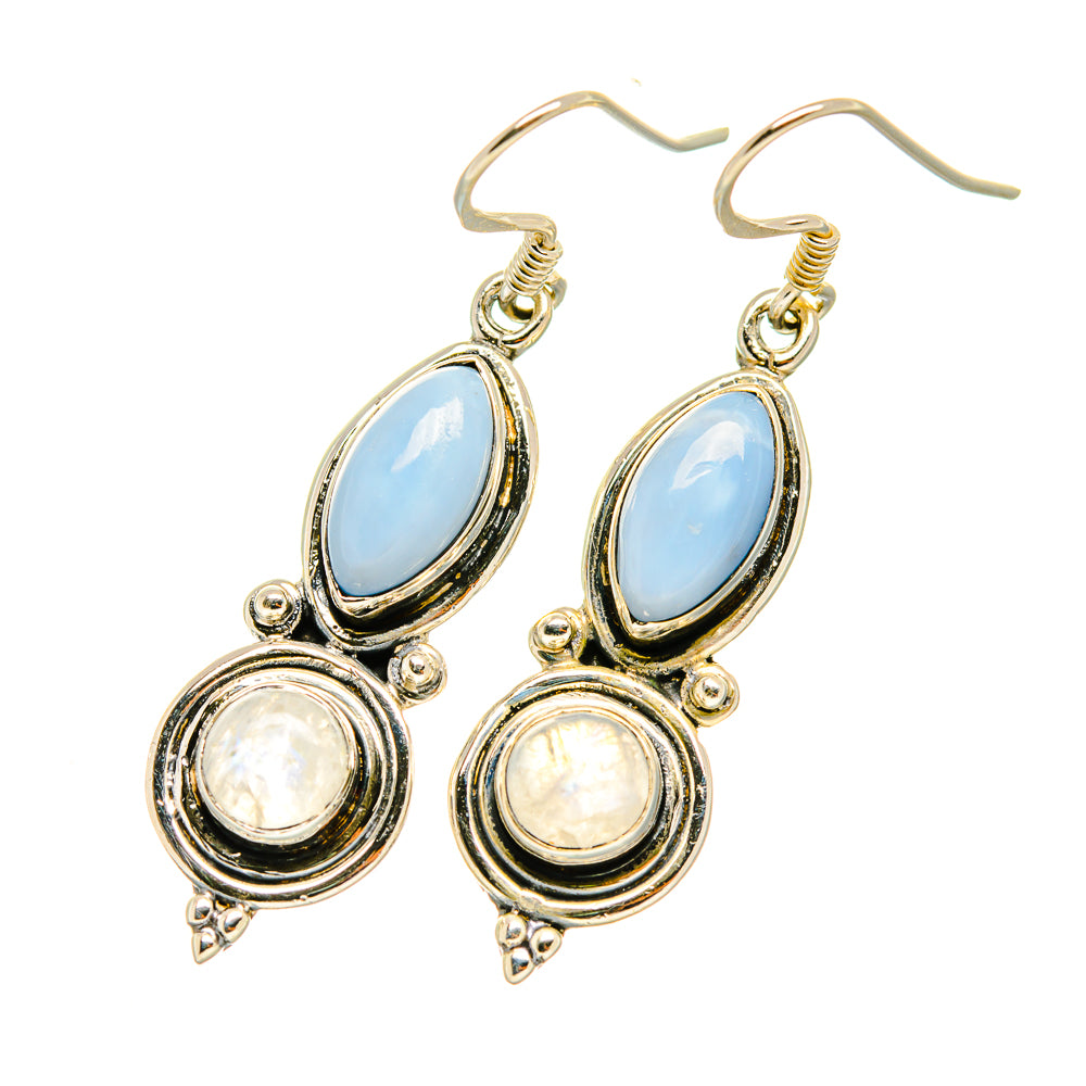 Owyhee Opal Earrings handcrafted by Ana Silver Co - EARR418675