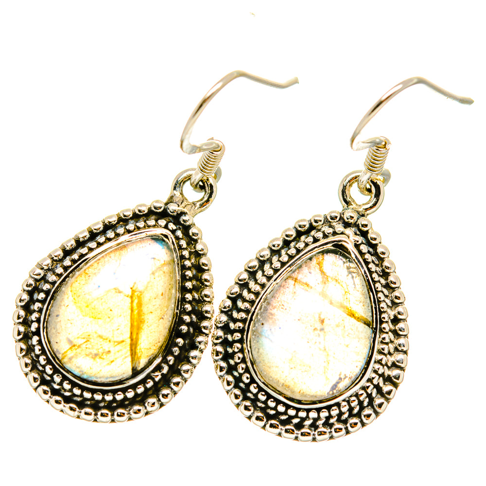 Labradorite Earrings handcrafted by Ana Silver Co - EARR418683