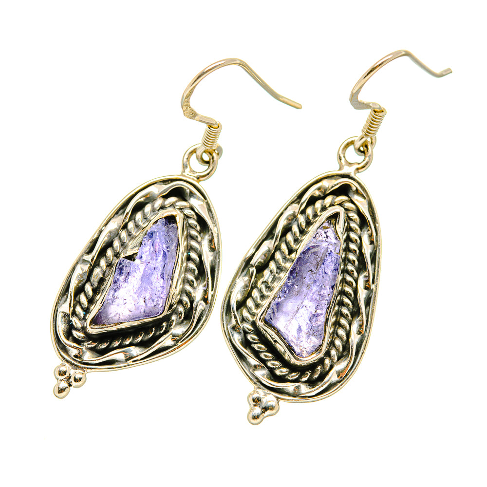 Tanzanite Earrings handcrafted by Ana Silver Co - EARR418694