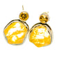 Citrine Earrings handcrafted by Ana Silver Co - EARR418696