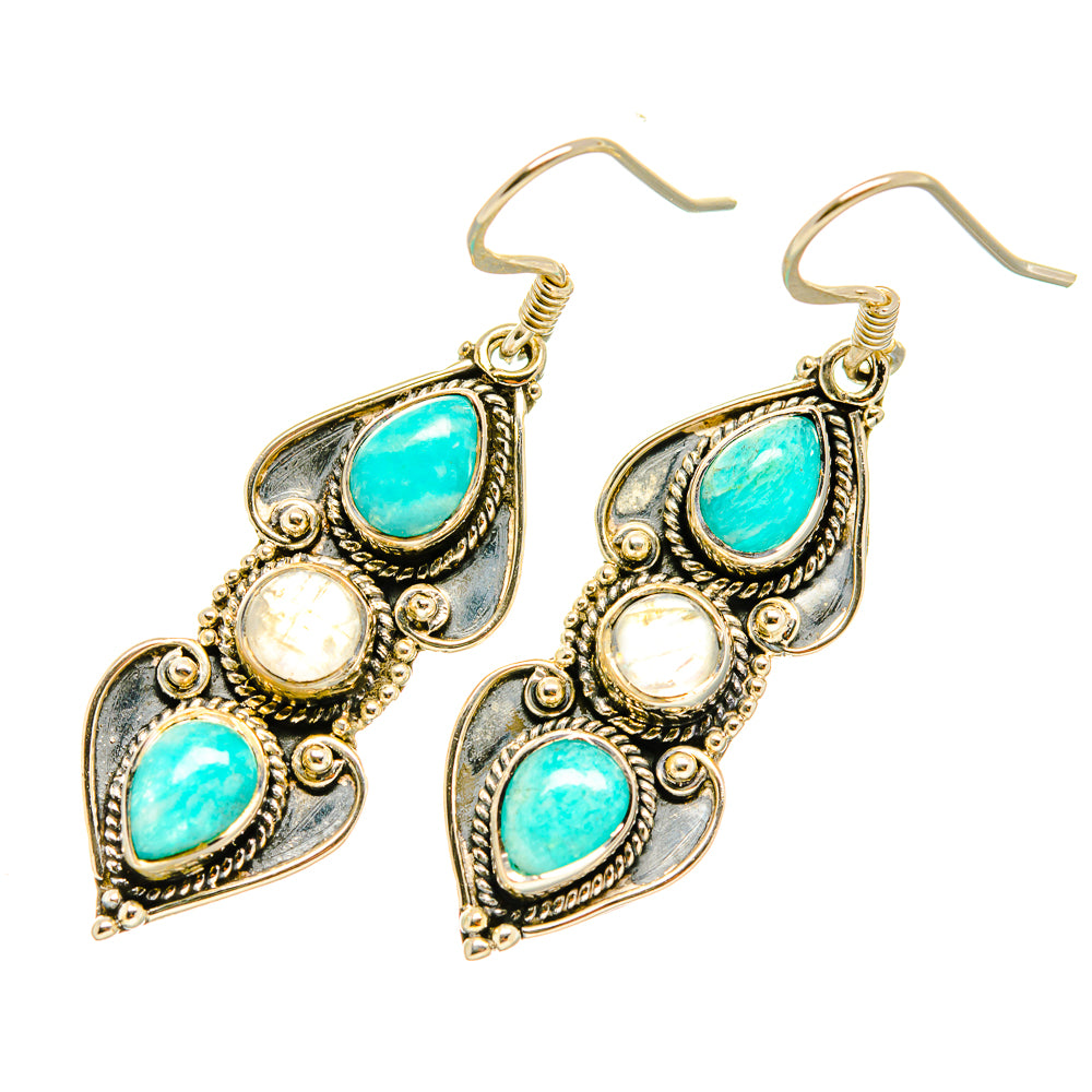 Larimar Earrings handcrafted by Ana Silver Co - EARR418698