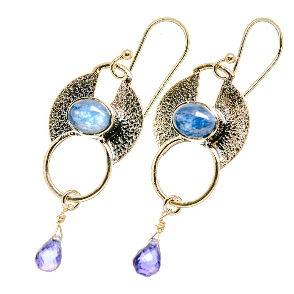 Kyanite Earrings handcrafted by Ana Silver Co - EARR418700