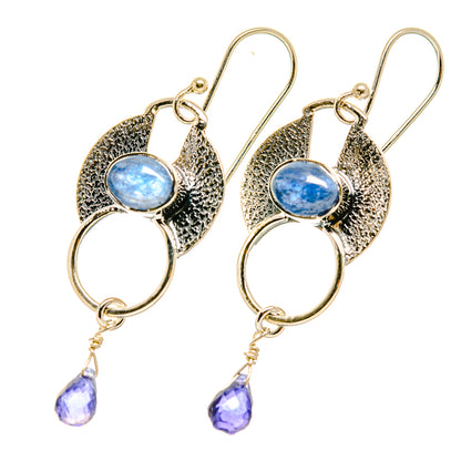 Kyanite Earrings handcrafted by Ana Silver Co - EARR418700