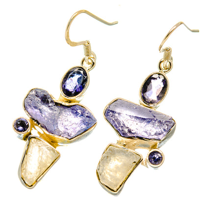 Tanzanite Earrings handcrafted by Ana Silver Co - EARR418713