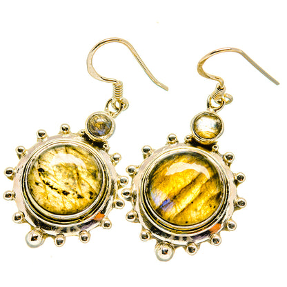 Labradorite Earrings handcrafted by Ana Silver Co - EARR418717