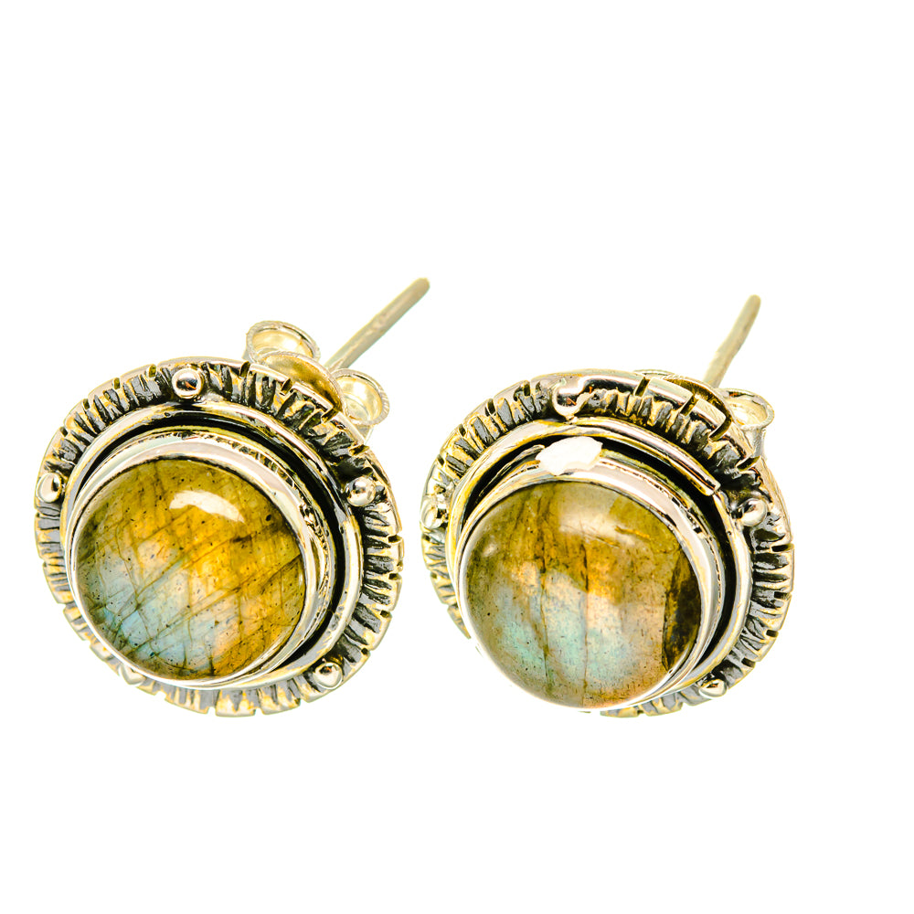 Labradorite Earrings handcrafted by Ana Silver Co - EARR418727
