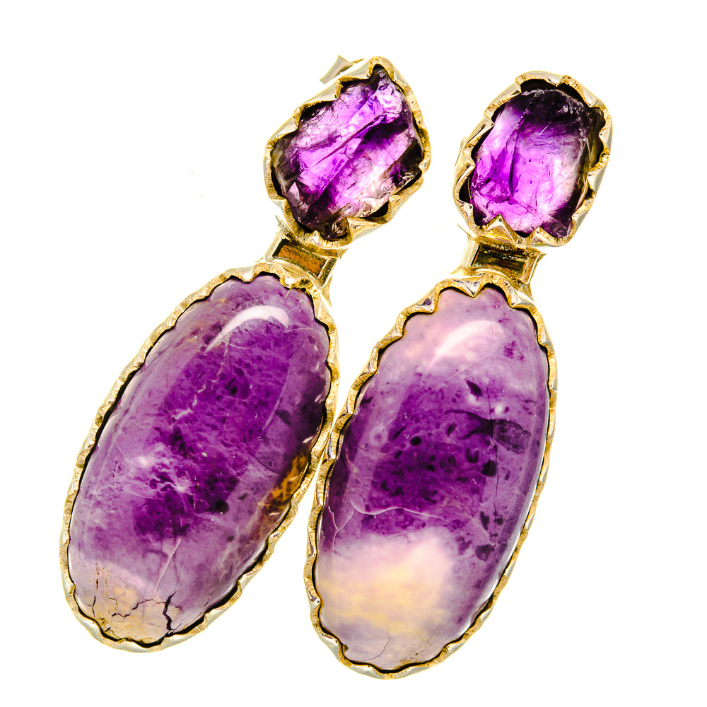 Tiffany Stone Earrings handcrafted by Ana Silver Co - EARR418731