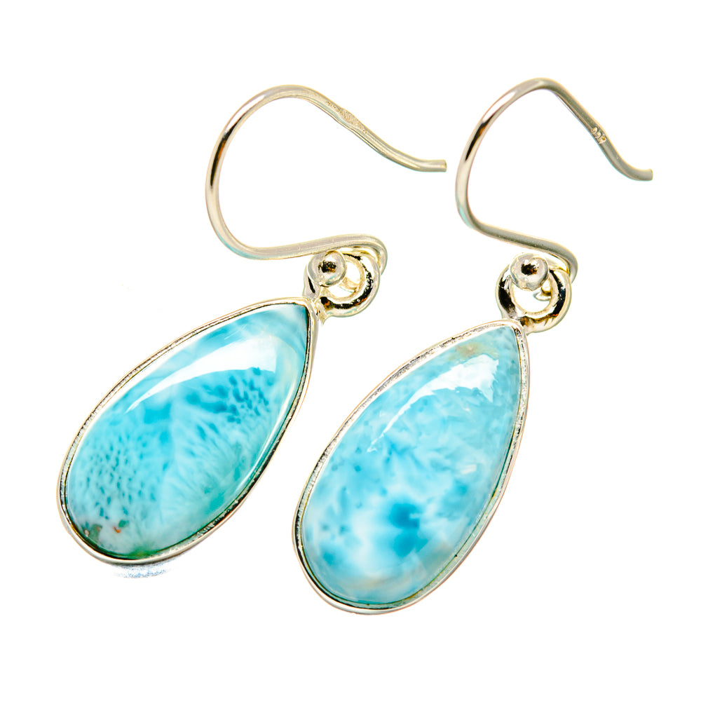 Larimar Earrings handcrafted by Ana Silver Co - EARR418743