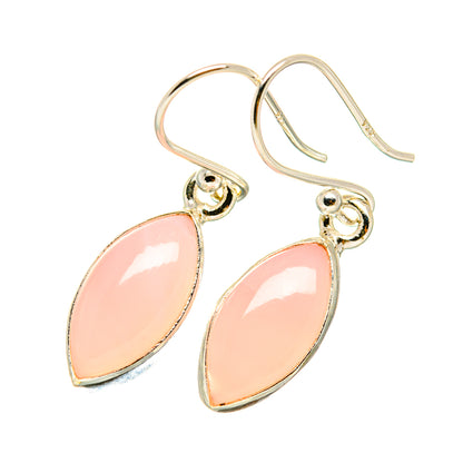 Pink Opal Earrings handcrafted by Ana Silver Co - EARR418754