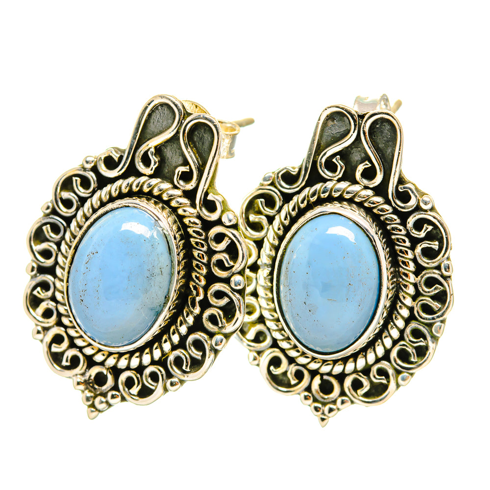 Owyhee Opal Earrings handcrafted by Ana Silver Co - EARR418763