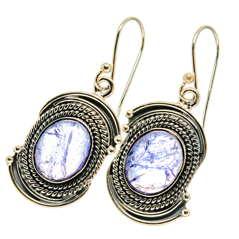 Tanzanite Earrings handcrafted by Ana Silver Co - EARR418764