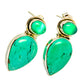 Arizona Turquoise Earrings handcrafted by Ana Silver Co - EARR418765