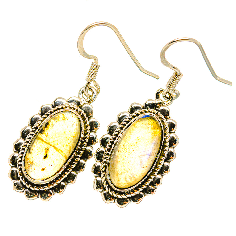 Labradorite Earrings handcrafted by Ana Silver Co - EARR418771