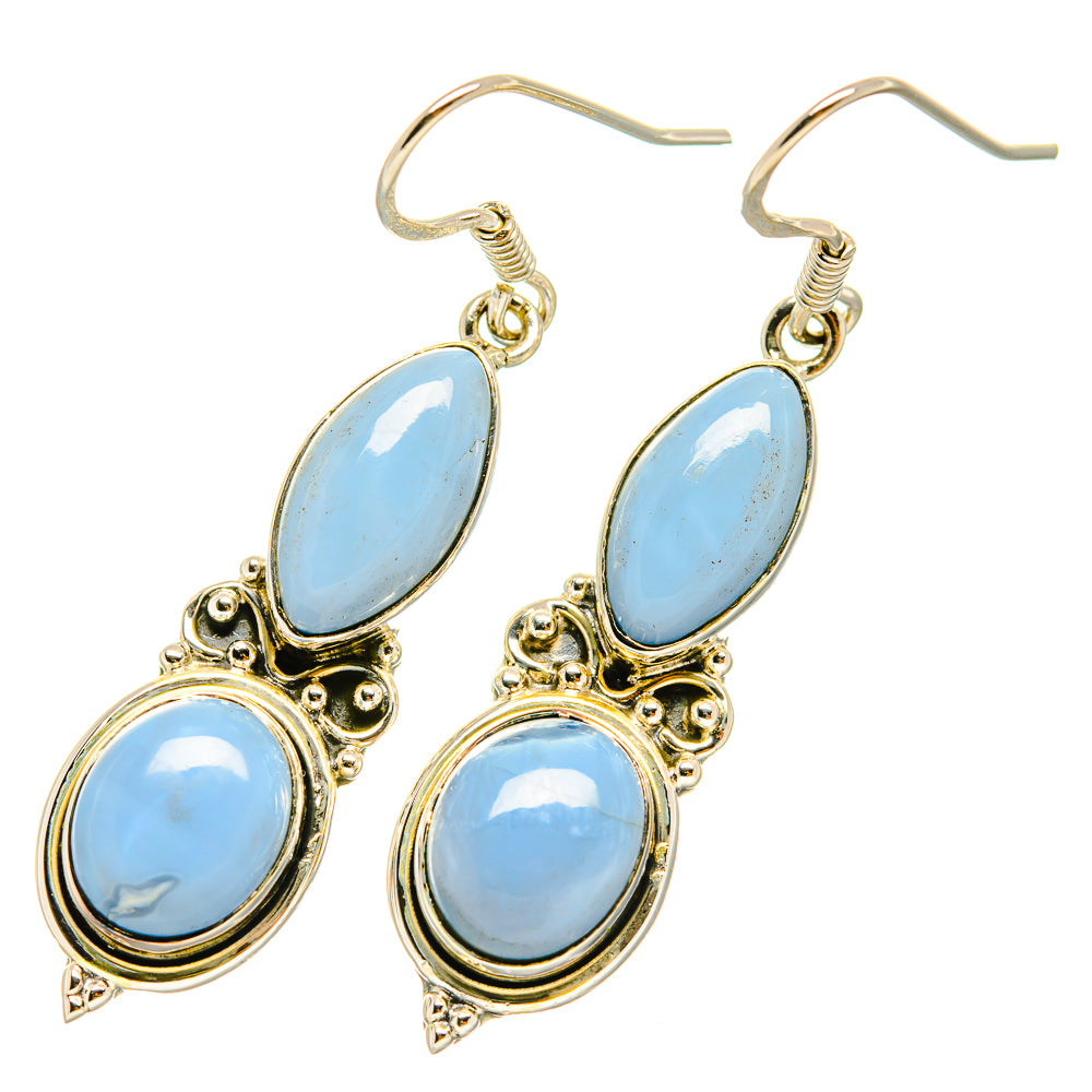 Owyhee Opal Earrings handcrafted by Ana Silver Co - EARR418774
