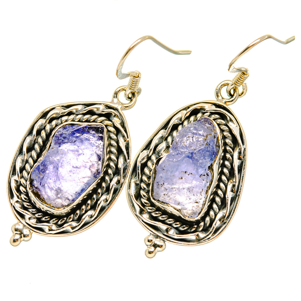Tanzanite Earrings handcrafted by Ana Silver Co - EARR418775