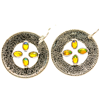 Ethiopian Opal Earrings handcrafted by Ana Silver Co - EARR418809