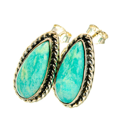 Larimar Earrings handcrafted by Ana Silver Co - EARR418831