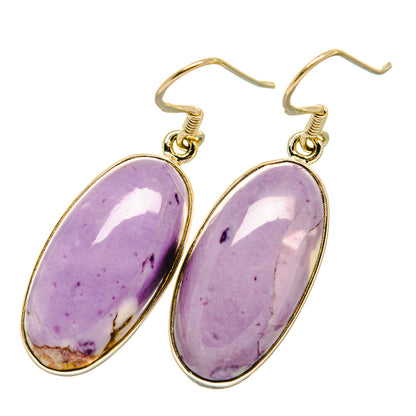 Phosphosiderite Earrings handcrafted by Ana Silver Co - EARR418838