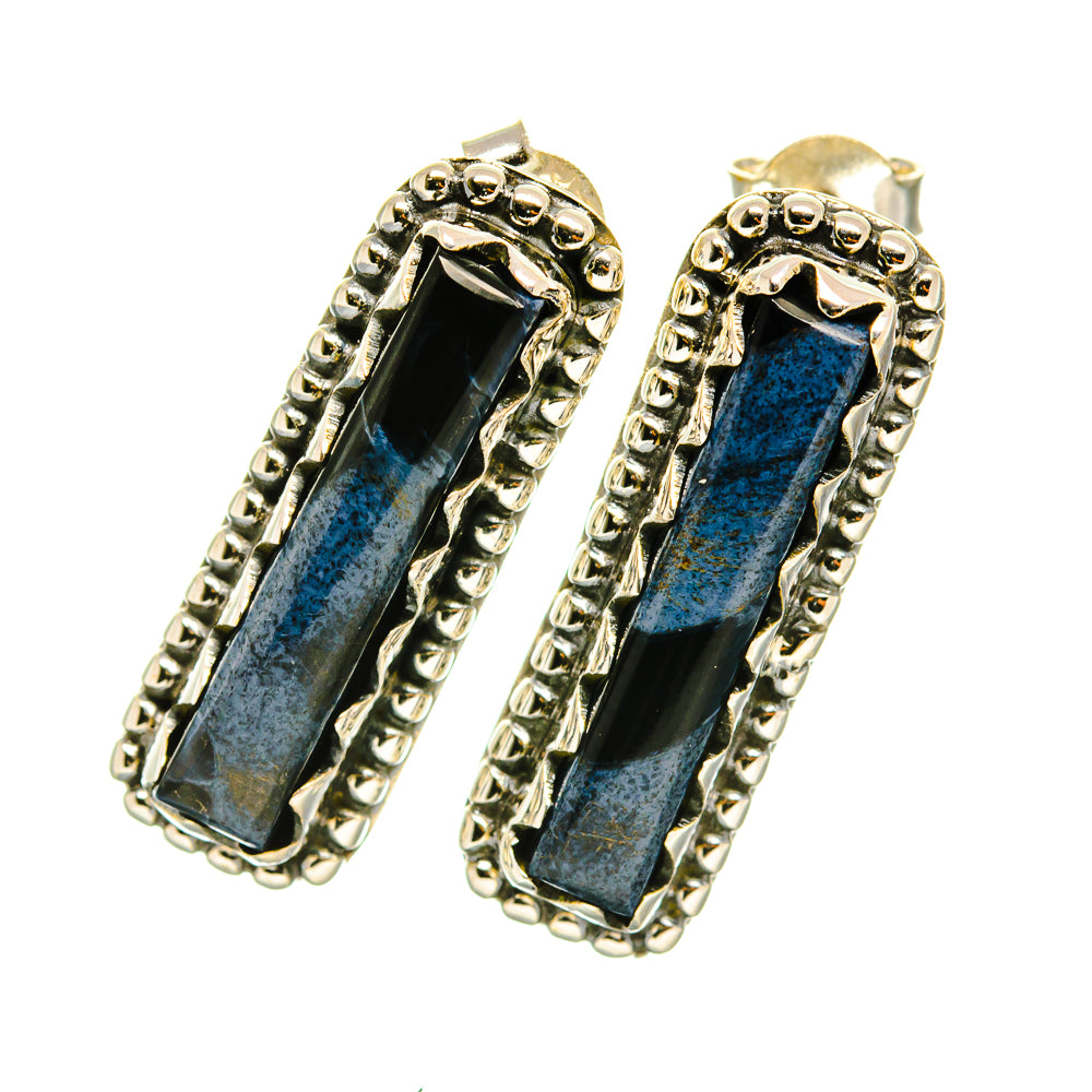 Pietersite Earrings handcrafted by Ana Silver Co - EARR418840