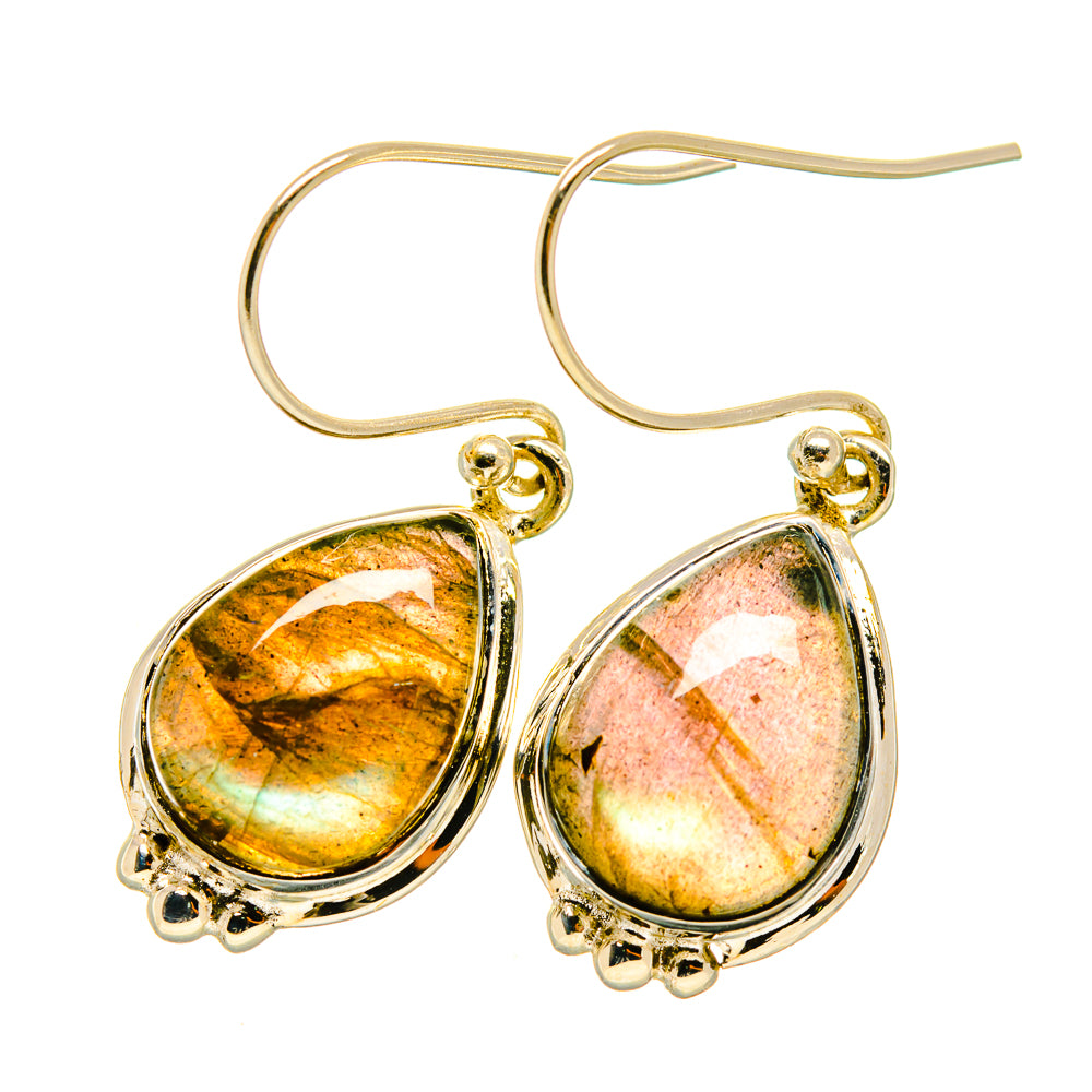 Labradorite Earrings handcrafted by Ana Silver Co - EARR418852
