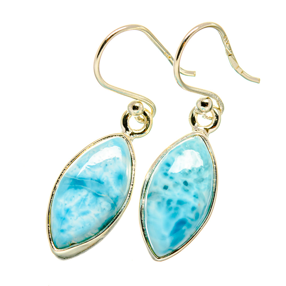 Larimar Earrings handcrafted by Ana Silver Co - EARR418855