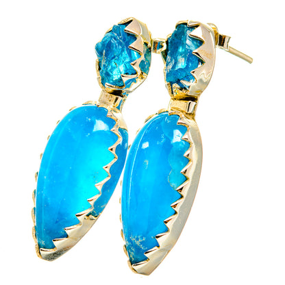 Smithsonite Earrings handcrafted by Ana Silver Co - EARR418861