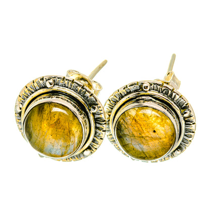 Labradorite Earrings handcrafted by Ana Silver Co - EARR418887