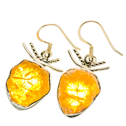 Citrine Earrings handcrafted by Ana Silver Co - EARR418905