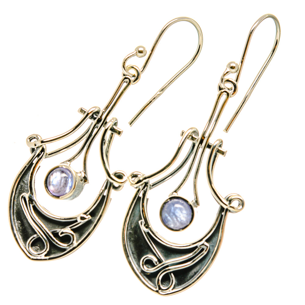 Tanzanite Earrings handcrafted by Ana Silver Co - EARR418945