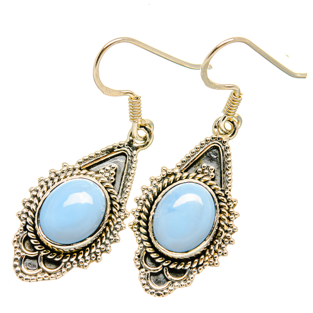 Owyhee Opal Earrings handcrafted by Ana Silver Co - EARR418950