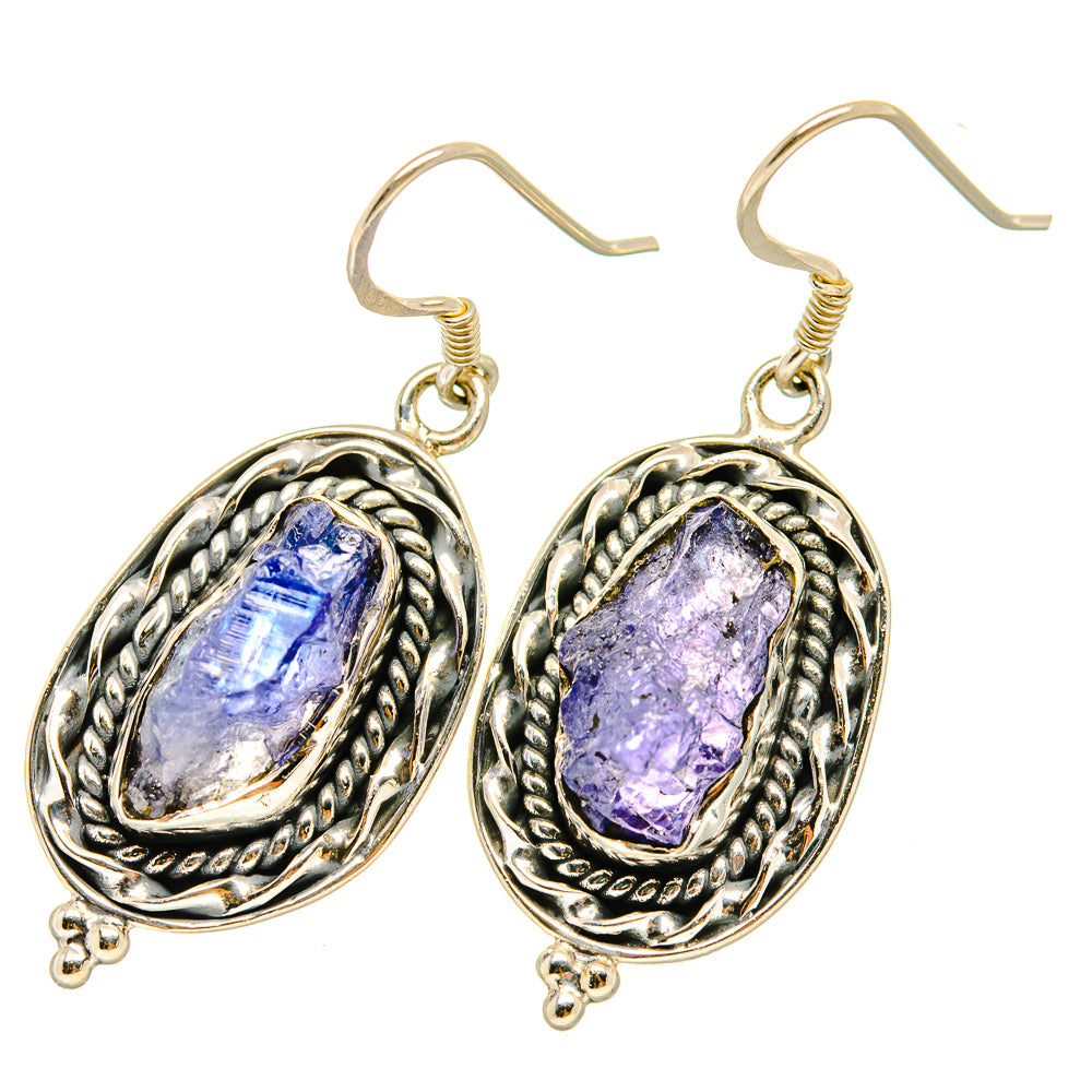 Tanzanite Earrings handcrafted by Ana Silver Co - EARR418960
