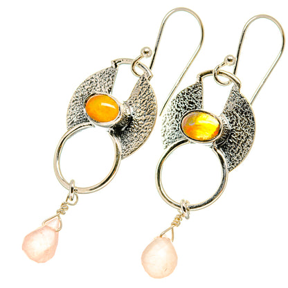 Carnelian Earrings handcrafted by Ana Silver Co - EARR418961