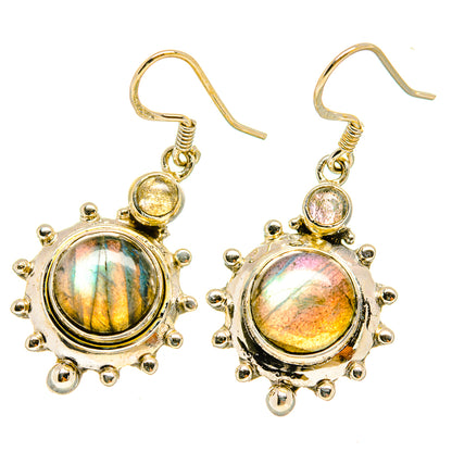 Labradorite Earrings handcrafted by Ana Silver Co - EARR418975