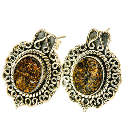 Astrophyllite Earrings handcrafted by Ana Silver Co - EARR418978