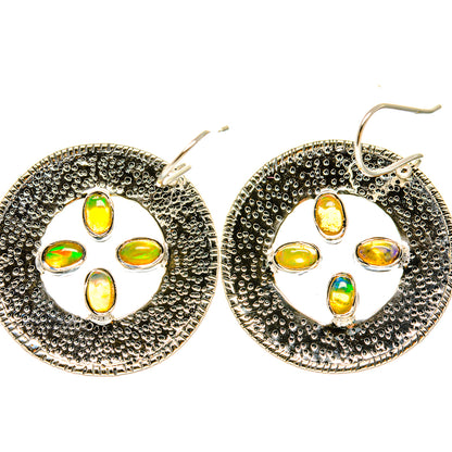 Ethiopian Opal Earrings handcrafted by Ana Silver Co - EARR418982